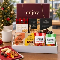 Mini Christmas Snack Gift Box