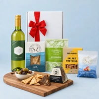 White Wine & Cheeseboard Hamper
