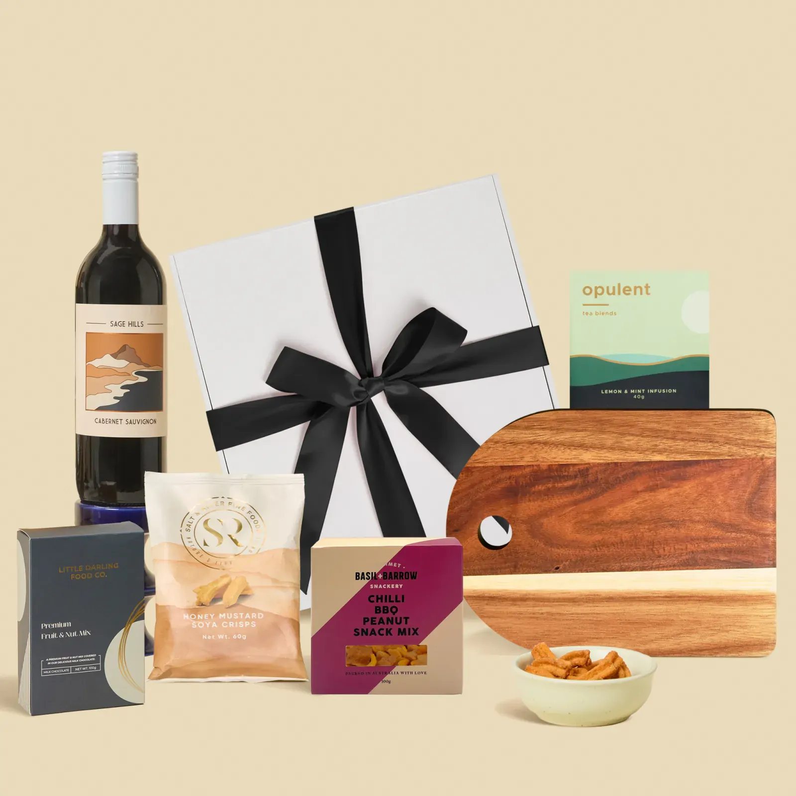 Red Welcome Home Hamper