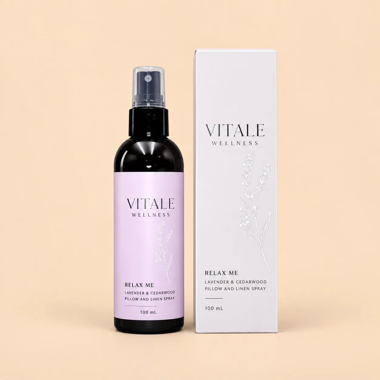 Vitale Wellness 'Relax Me' Lavender & Cedarwood Pillow & Linen Spray 250mL