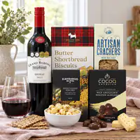 Barossa Shiraz & Gourmet Treats Hamper