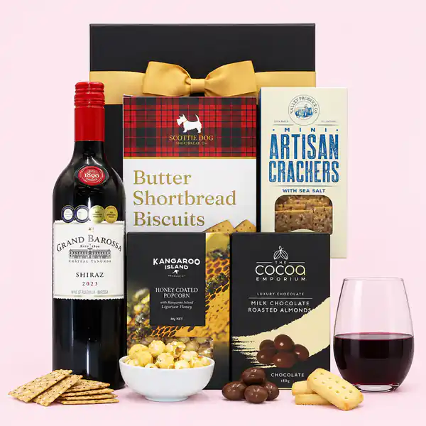 Barossa Shiraz & Gourmet Treats Hamper