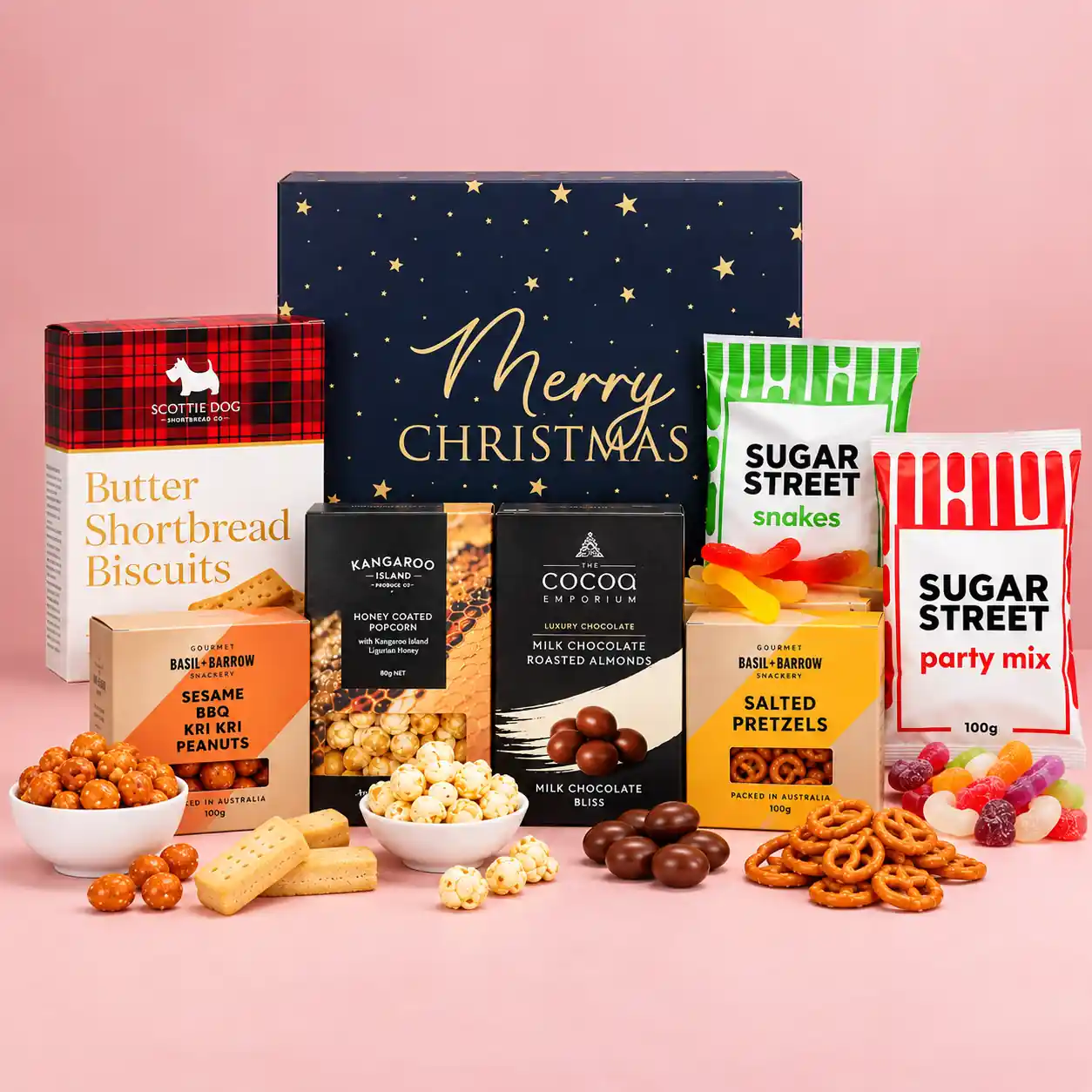 Mini Christmas Snack Gift Box