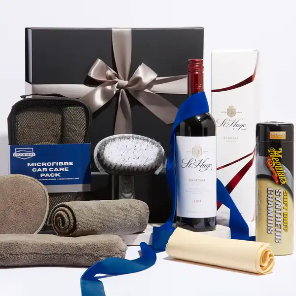 Luxury Car & St Hugo Shiraz Hamper