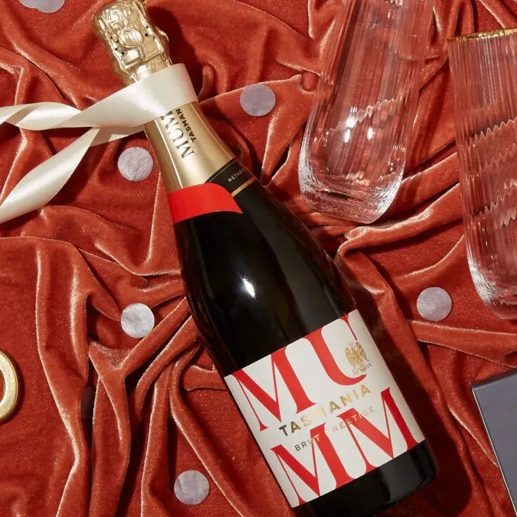 Hampers With Bite signature gourmet gift hamper with wine, champagne and chocolate