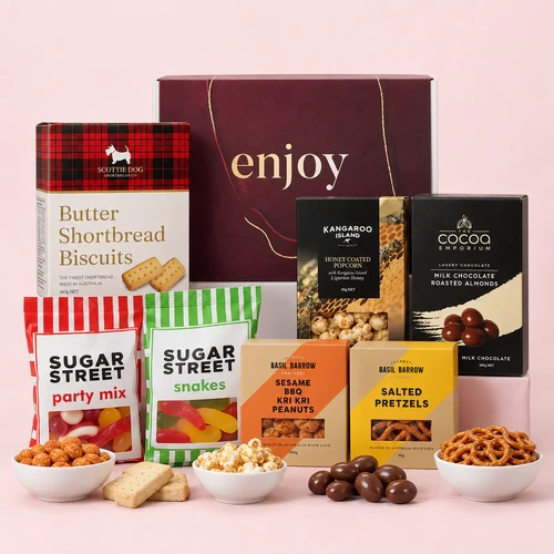 Mini Christmas Snack Gift Box