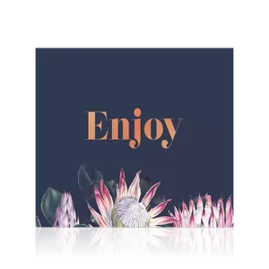 Premium Glossy Gift Box With Decorative 'Enjoy' Sleeve