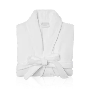Fluffy White Robe