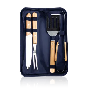 4 Piece BBQ Tool Kit
