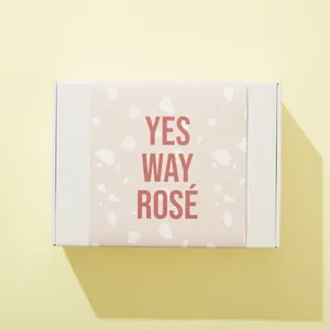 Premium White Gift Box With A 'yes Way Rosé' Sleeve