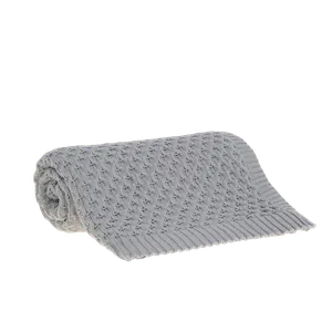 Grey Throw Blanket