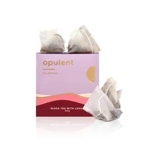 Opulent Tea Blends Lemon & Black Tea 60g