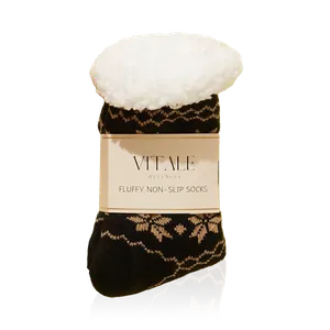 Fluffy Non-Slip Socks - Vitale Wellness