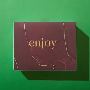 Premium White Gift Box With 'Enjoy' Sleeve