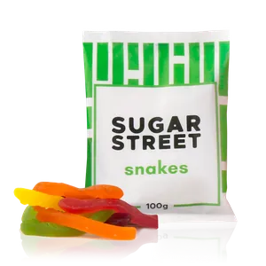 Sugar Street Snakes 100g