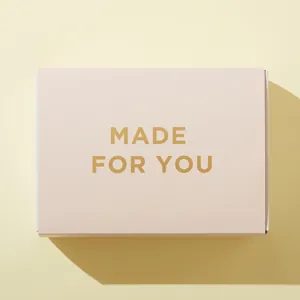 Premium White Gift Box With 'Made For You' Sleeve