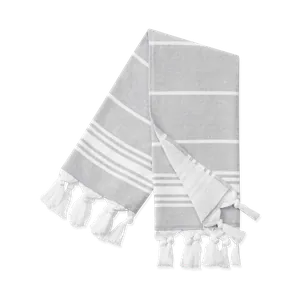 Grey Turkish Beach Towel