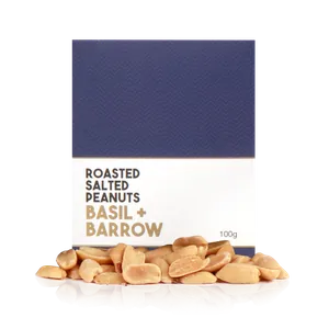 Basil + Barrow Roasted Salted Peanuts 100g
