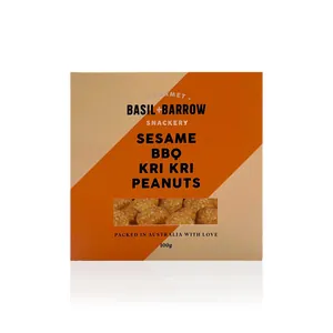 Basil + Barrow Sesame BBQ Kri Kri Peanuts 100g