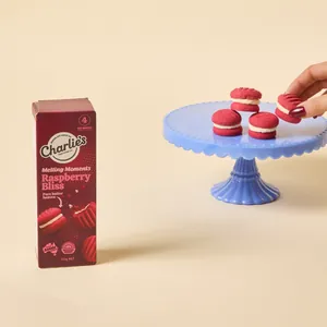 Charlie's Raspberry Bliss Mini Melting Moments Biscuits 50g