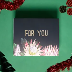 Premium White Gift Box with a 'For You' Sleeve
