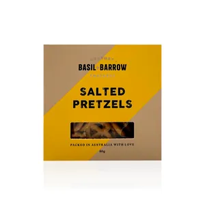 Basil + Barrow Salted Pretzels 80g