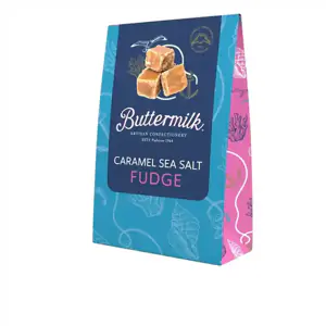 Buttermilk Caramel Sea Salt Fudge Sharing Box 150g