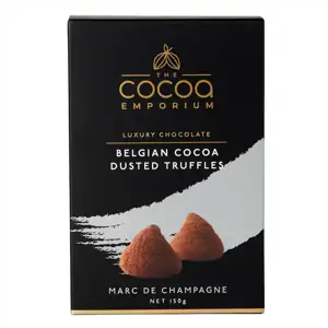 Cacao Boutique Belgian Chocolate Truffles - Marc de Champagne 150g