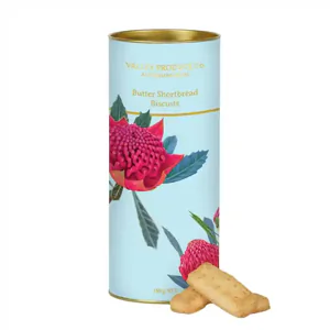 Valley Produce Co Waratah Shortbread Tube 180g