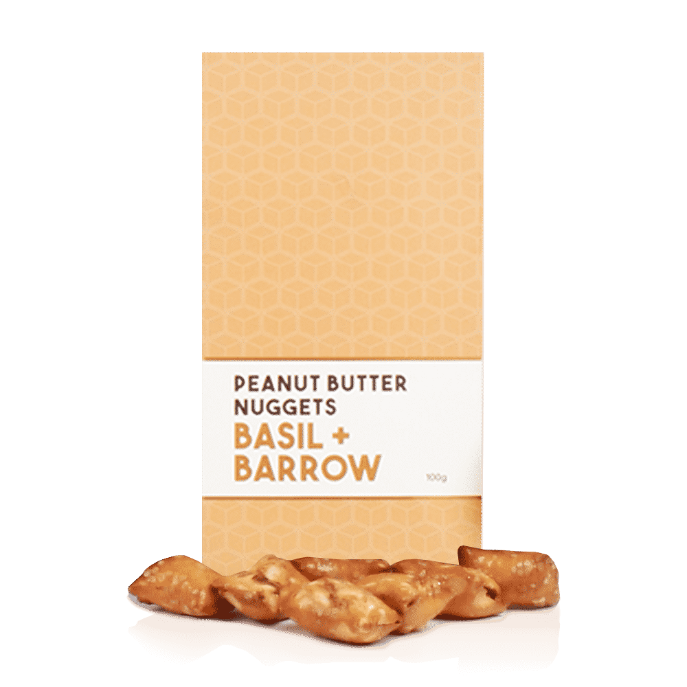 Basil + Barrow Peanut Butter Nuggets 100g