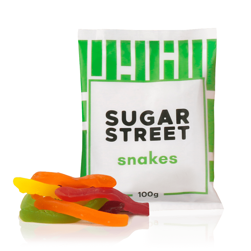 Sugar Street Snakes 100g