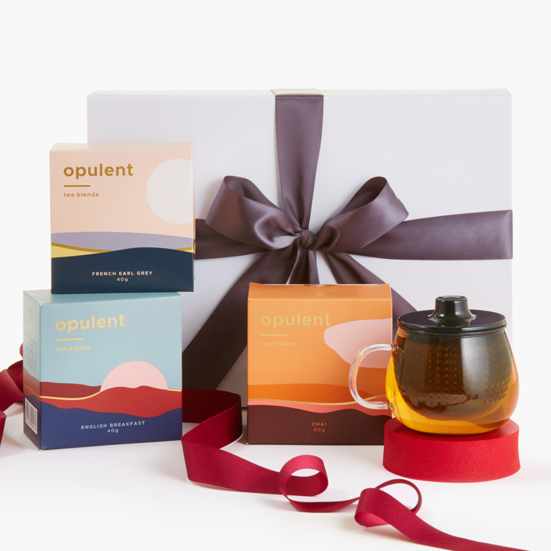 Opulent Tea Lovers Gift Set Hampers With Bite